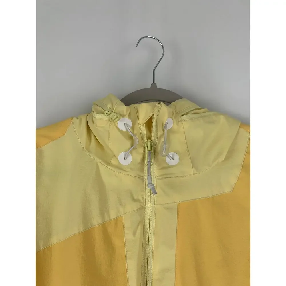 KITH Madison Jacket Mens Small Pale Yellow Hooded Zip Up
